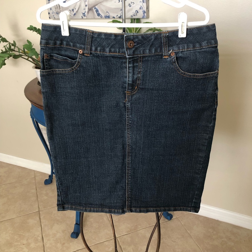 Mix It Jeans Denim Skirt - 12